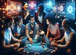 Ilustrasi keamanan data pengguna dengan gembok digital di layar peranti